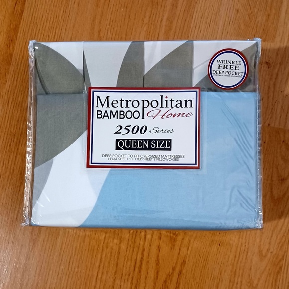 BAMBOO Other - 🆕NWT Metropolitan Bamboo Home 4-PC Sheet Set